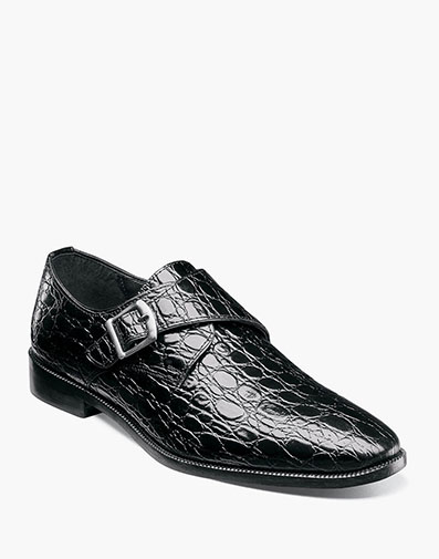 Gavino Plain Toe Monk Strap