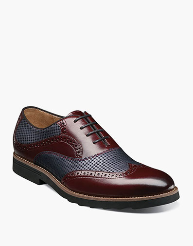 Callan Wingtip Derby in Burgundy for $$114.90