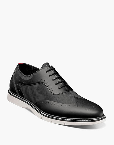Summit Wingtip Lace Up in Black for $125.00