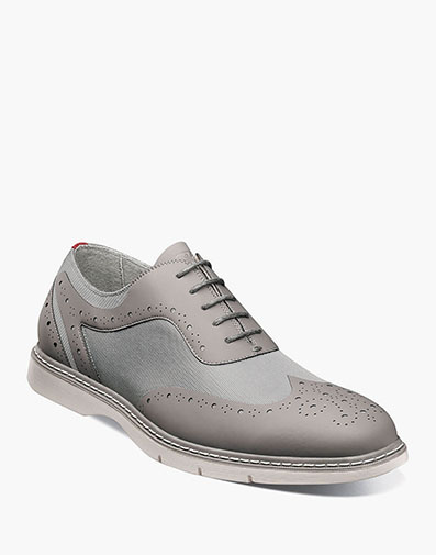 Summit Wingtip Lace Up Gray