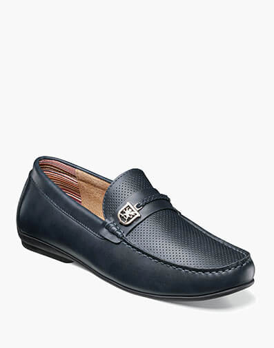 Corvus Moc Toe Ornament Slip On in Navy for $$71.99