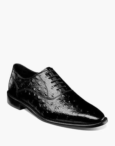 Roselli Leather Sole Plain Toe Oxford