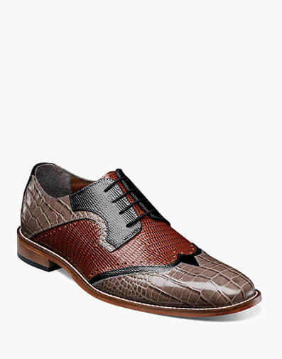 Gregorio Leather Sole Wingtip Oxford