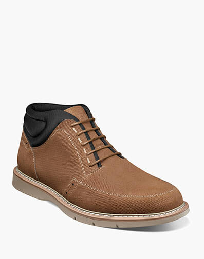 Slade Moc Toe Lace Up Boot Cognac