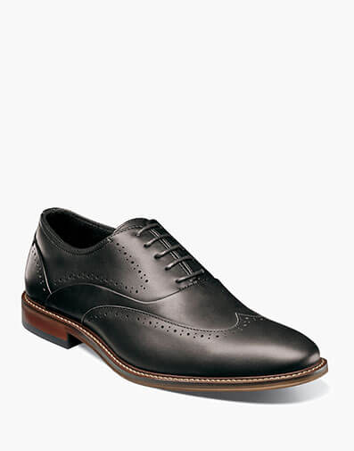 Macarthur Wingtip Oxford in Black for $$155.00