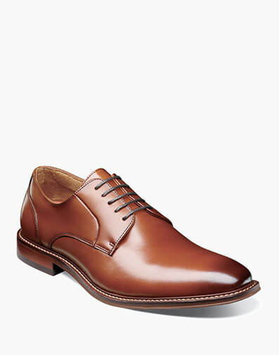 Marlton Plain Toe Oxford Cognac