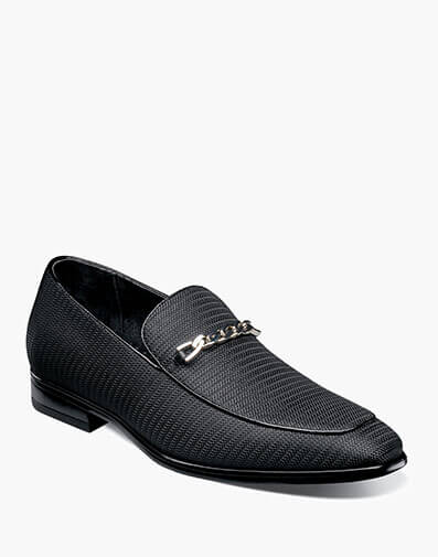 Tazio Moc Toe Bit Slip On in Black for $$87.99