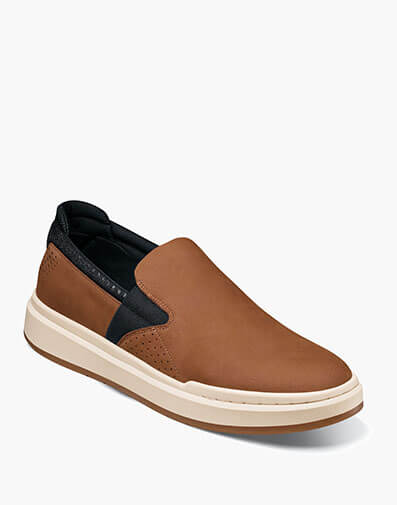 Colson Plain Toe Slip On in Cognac for $$140.00