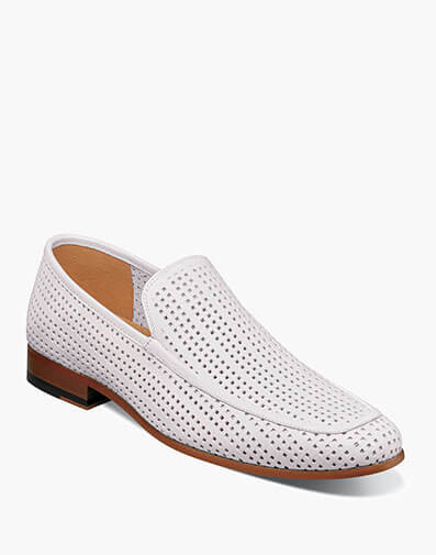 Winfield Moc Toe Perf Slip On