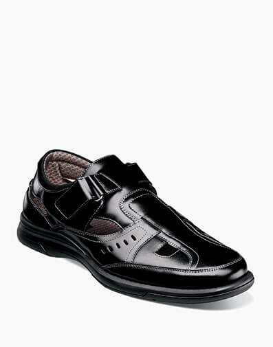 Scully Closed Toe Fisherman Sandal