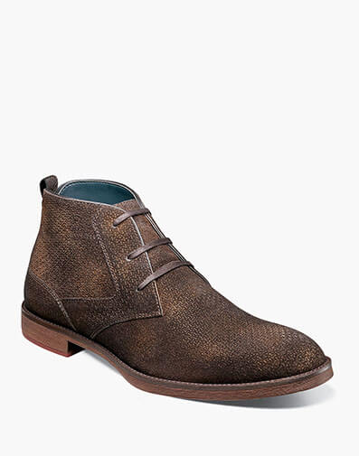 Kyron Plain Toe Chukka Boot in Brown Multi for $$155.00