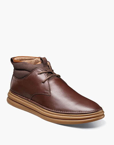 Delson Plain Toe Chukka Boot in Chocolate for $$150.00