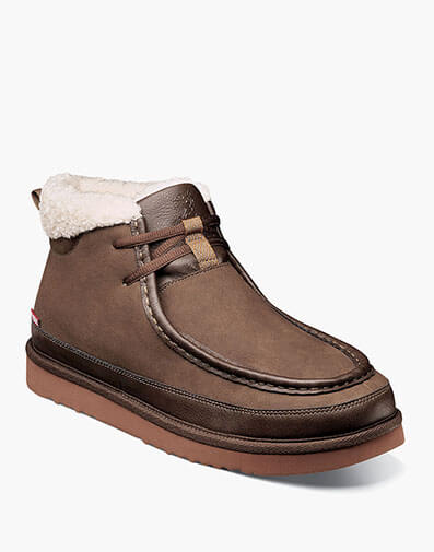 Cosmo Moc Toe Chukka Boot in Brown for $$78.99