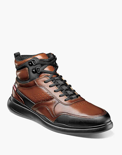 Mayson U-Bal Lace Up Sneaker in Cognac for $160.00