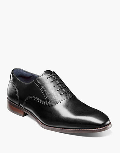 Kalvin Plain Toe Oxford in Black for $$155.00