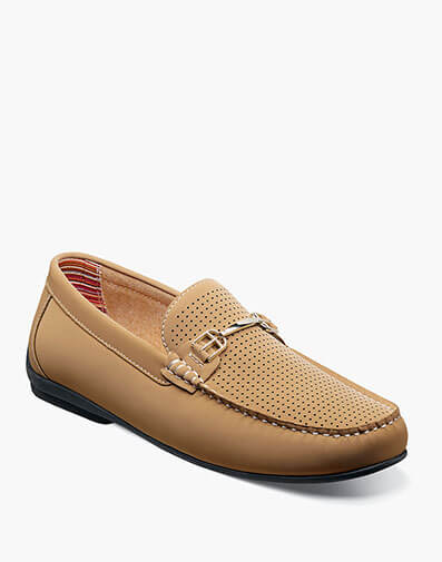 Corley Moc Toe Bit Slip On in Taupe for $90.00