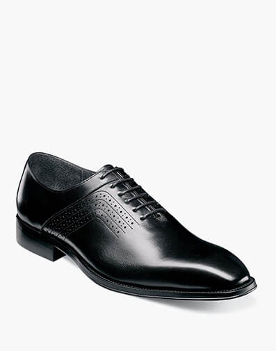 Halloway Plain Toe Oxford Black