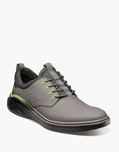 Barna Plain Toe Lace Up in Gray for $135.00