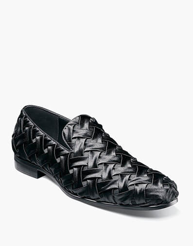 Black gator dress shoes deals