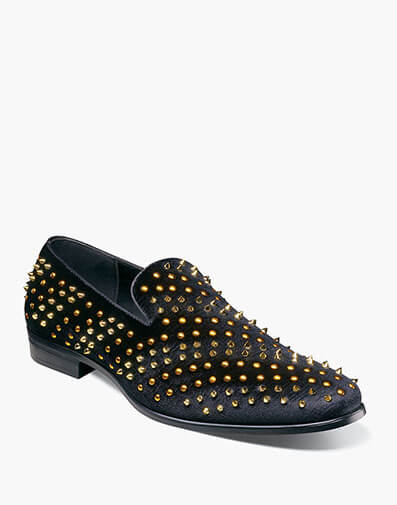 Sabert Spike and Stud Slip On in Black Multi for $$120.00