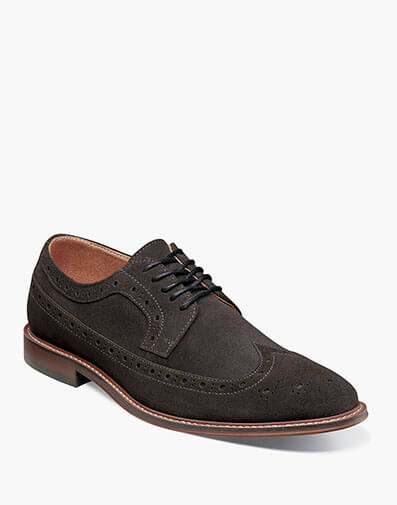 Marligan Wingtip Oxford in Dark Gray for $$155.00