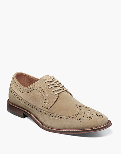 Marligan Wingtip Oxford in Sand for $$155.00