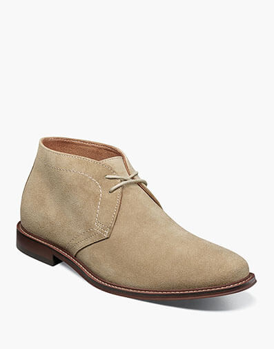 Martfield Plain Toe Chukka Boot in Sand for $$180.00