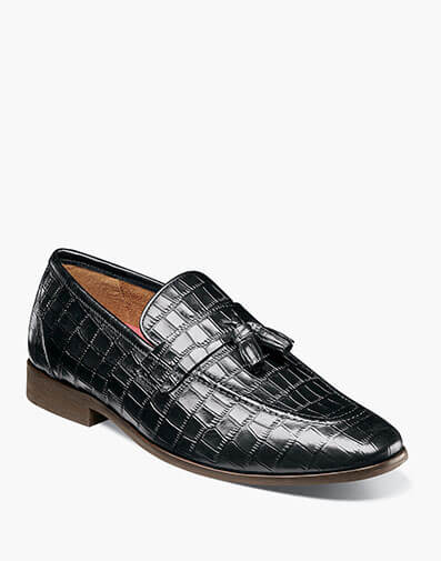 Franz Moc Toe Tassel Slip On in Black for $$109.90