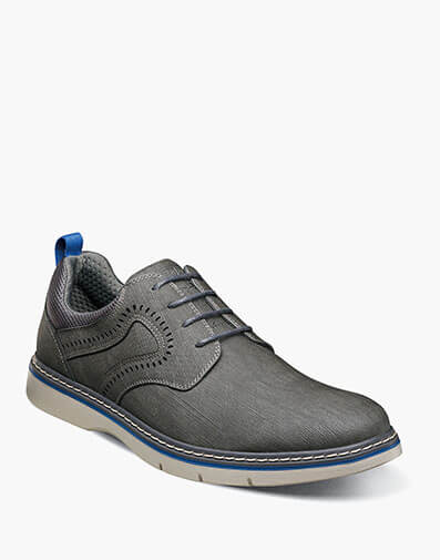 Stride Plain Toe Lace Up in Gray for $$130.00