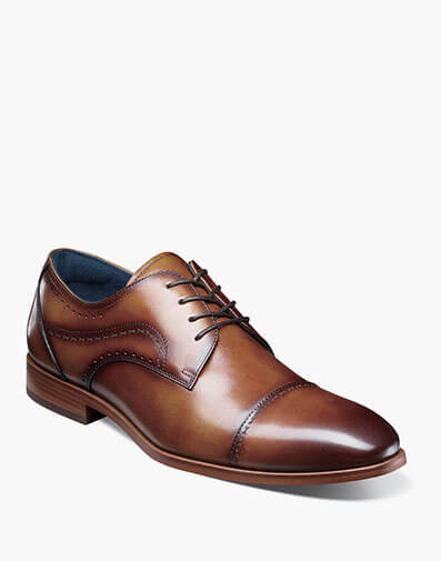 Bryant Cap Toe Oxford in Tan for $$175.00