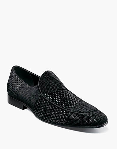 Shapshaw Velour Moc Toe Slip On in Black for $$110.00