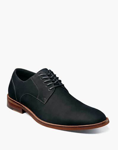 Preston Plain Toe Lace Up in Black for $$155.00