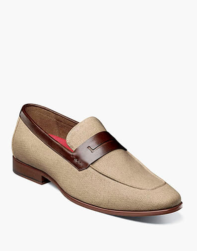 Gill Moc Toe Saddle Slip On in Sand Multi for $$104.90
