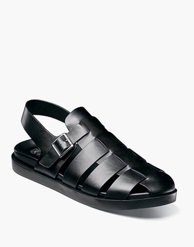 Montego Slingback Buckle Sandal in Black for $$80.00