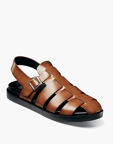 Montego Slingback Buckle Sandal in Cognac for $$80.00