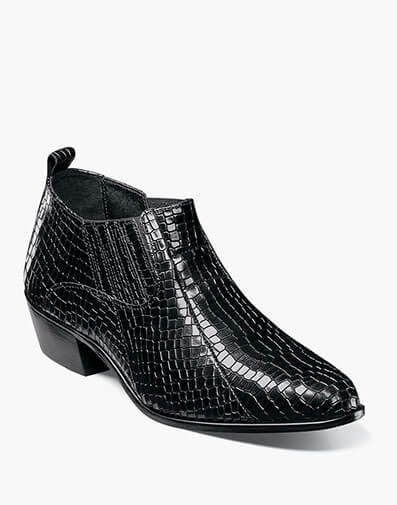 Sandoval Cuban Heeled Boot in Black for $$140.00