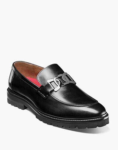 Hale Moc Toe Bit Slip On Black