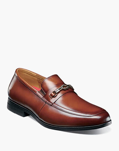 Rellaire Moc Toe Bit Slip On Cognac