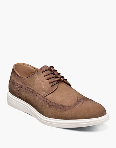 Trudell Wingtip Lace Up in Sand for $$125.00