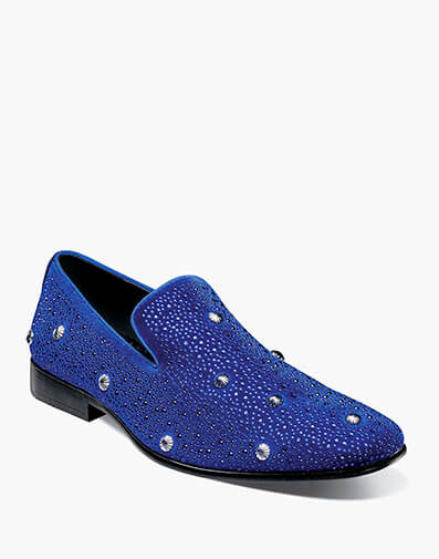 Spangle Rhinestone Slip On in Royal for $$110.00
