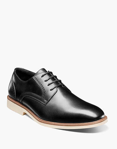 Wescott Plain Toe Oxford Black