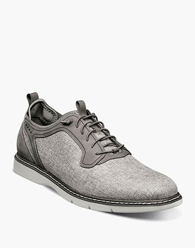 Scanlan Plain Toe Elastic Lace Up in Gray Multi for $$115.00