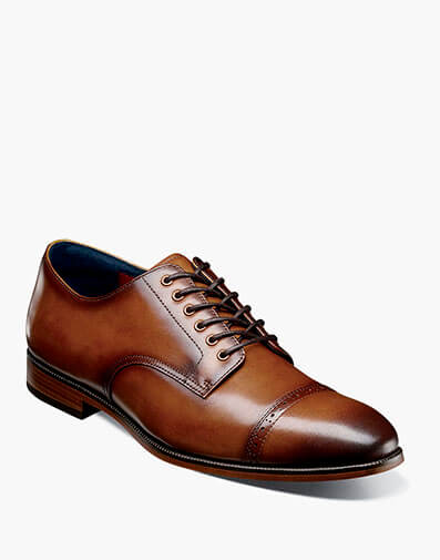 William Cap Toe Oxford Tan