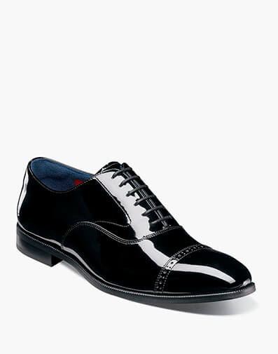 Concorde II Cap Toe Oxford Black Patent