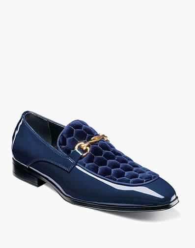 Sprague Moc Toe Bit Slip On in Navy for $$110.00