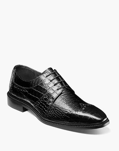 Travato Wingtip Oxford in Black for $$140.00
