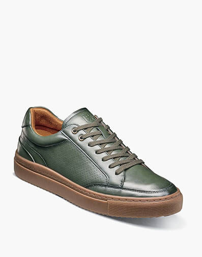Dorian Lace To Toe Sneaker in Green for $$110.00