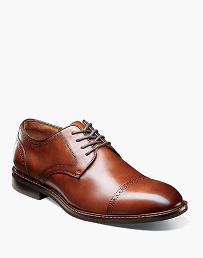 Bailey Cap Toe Oxford in Brandy for $$160.00