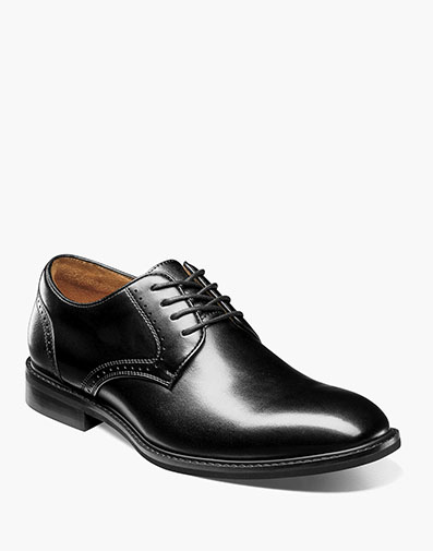 Benson Plain Toe Oxford in Black for $$160.00