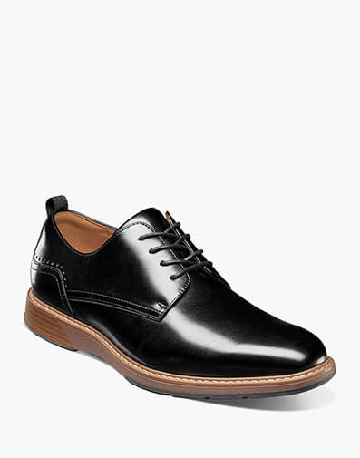 Pacer Plain Toe Oxford in Black for $$110.00
